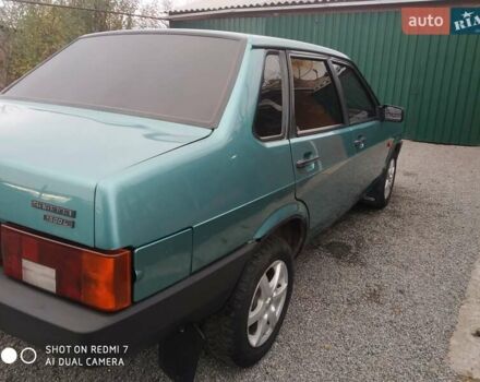 Зеленый ВАЗ 21099, объемом двигателя 1.5 л и пробегом 99 тыс. км за 2650 $, фото 2 на Automoto.ua