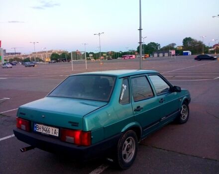 Зеленый ВАЗ 21099, объемом двигателя 1.5 л и пробегом 120 тыс. км за 1550 $, фото 2 на Automoto.ua