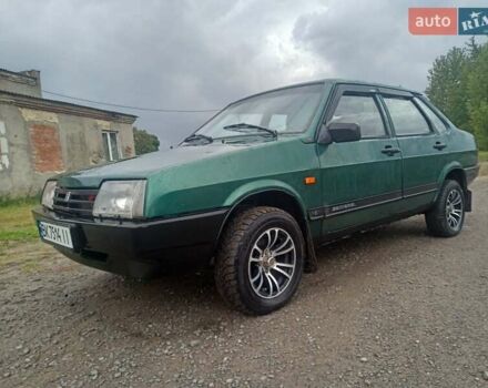 Зелений ВАЗ 21099, об'ємом двигуна 1.5 л та пробігом 343 тис. км за 750 $, фото 5 на Automoto.ua