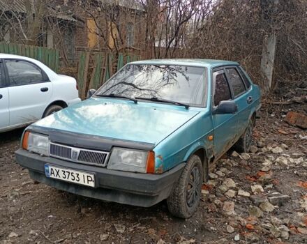 Зеленый ВАЗ 21099, объемом двигателя 0 л и пробегом 1000 тыс. км за 650 $, фото 1 на Automoto.ua