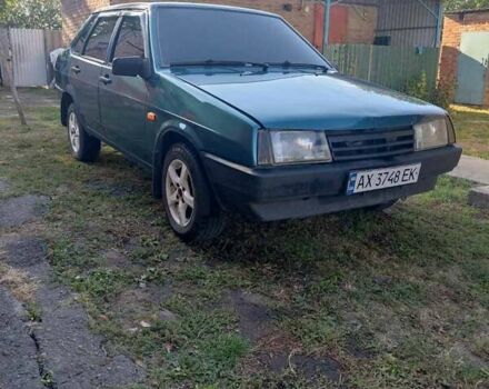 Зеленый ВАЗ 21099, объемом двигателя 1.5 л и пробегом 220 тыс. км за 1100 $, фото 6 на Automoto.ua