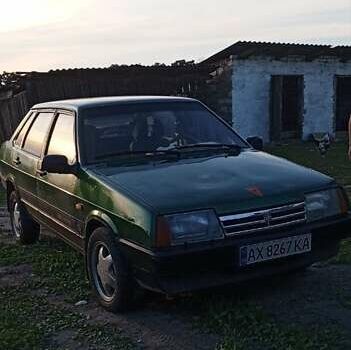 Зелений ВАЗ 21099, об'ємом двигуна 1.5 л та пробігом 250 тис. км за 1150 $, фото 4 на Automoto.ua