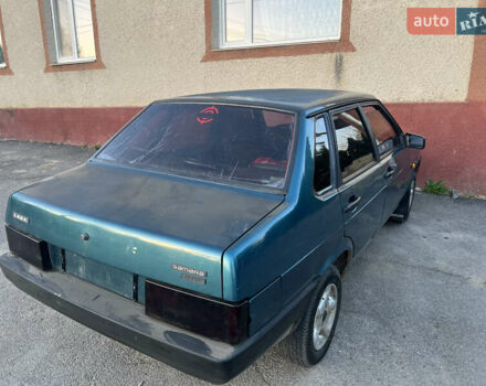 Зеленый ВАЗ 21099, объемом двигателя 1.5 л и пробегом 159 тыс. км за 1150 $, фото 7 на Automoto.ua