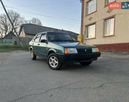 Зеленый ВАЗ 21099, объемом двигателя 1.5 л и пробегом 159 тыс. км за 1150 $, фото 6 на Automoto.ua