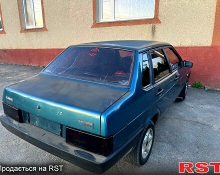 Зеленый ВАЗ 21099, объемом двигателя 1.5 л и пробегом 160 тыс. км за 1200 $, фото 6 на Automoto.ua