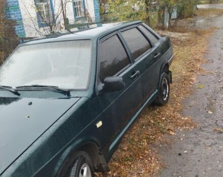 ВАЗ 21099 2000 в Новомосковске на Automoto.ua Зеленый ВАЗ 21099, объемом двигателя 1.5 л и пробегом 5 тыс. км за 1400 $, фото 7 на Automoto.ua