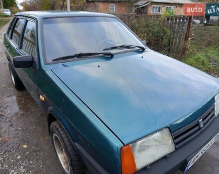 ВАЗ 21099 2000 в Бердичеве на Automoto.ua Зеленый ВАЗ 21099, объемом двигателя 1.5 л и пробегом 270 тыс. км за 1100 $, фото 2 на Automoto.ua
