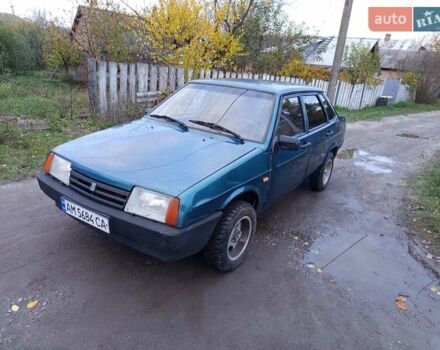 ВАЗ 21099 2000 в Бердичеве на Automoto.ua Зеленый ВАЗ 21099, объемом двигателя 1.5 л и пробегом 270 тыс. км за 1100 $, фото 26 на Automoto.ua