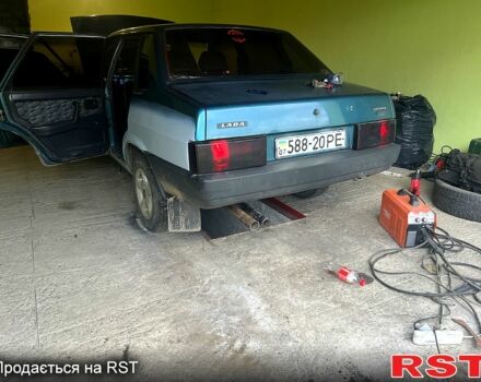 Зеленый ВАЗ 21099, объемом двигателя 1.5 л и пробегом 160 тыс. км за 1200 $, фото 10 на Automoto.ua