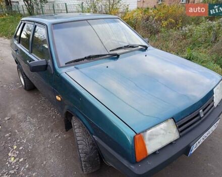 ВАЗ 21099 2000 в Бердичеве на Automoto.ua Зеленый ВАЗ 21099, объемом двигателя 1.5 л и пробегом 270 тыс. км за 1100 $, фото 3 на Automoto.ua
