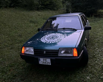 Зеленый ВАЗ 21099, объемом двигателя 1.5 л и пробегом 159 тыс. км за 1150 $, фото 3 на Automoto.ua