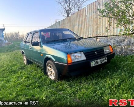 Зеленый ВАЗ 21099, объемом двигателя 1.5 л и пробегом 160 тыс. км за 1200 $, фото 3 на Automoto.ua