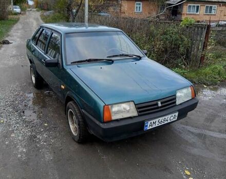 ВАЗ 21099 2000 в Бердичеве на Automoto.ua Зеленый ВАЗ 21099, объемом двигателя 1.5 л и пробегом 270 тыс. км за 1100 $, фото 8 на Automoto.ua