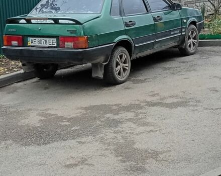 Зеленый ВАЗ 21099, объемом двигателя 1.5 л и пробегом 2 тыс. км за 1183 $, фото 1 на Automoto.ua