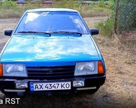 Зеленый ВАЗ 21099, объемом двигателя 1.5 л и пробегом 165 тыс. км за 1250 $, фото 1 на Automoto.ua
