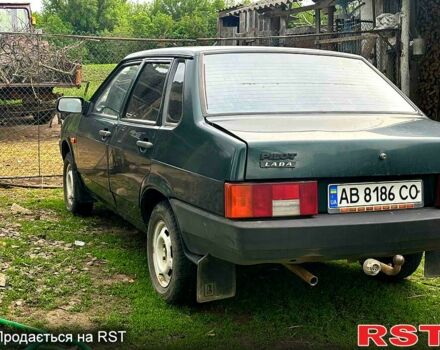 Зеленый ВАЗ 21099, объемом двигателя 1.5 л и пробегом 0 тыс. км за 1300 $, фото 2 на Automoto.ua