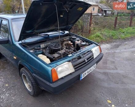ВАЗ 21099 2000 в Бердичеве на Automoto.ua Зеленый ВАЗ 21099, объемом двигателя 1.5 л и пробегом 270 тыс. км за 1100 $, фото 16 на Automoto.ua