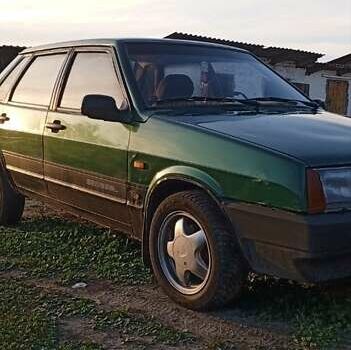Зелений ВАЗ 21099, об'ємом двигуна 1.5 л та пробігом 250 тис. км за 1150 $, фото 3 на Automoto.ua