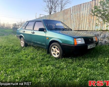 Зеленый ВАЗ 21099, объемом двигателя 1.5 л и пробегом 160 тыс. км за 1200 $, фото 4 на Automoto.ua