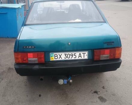 Зеленый ВАЗ 21099, объемом двигателя 1.5 л и пробегом 230 тыс. км за 1100 $, фото 6 на Automoto.ua