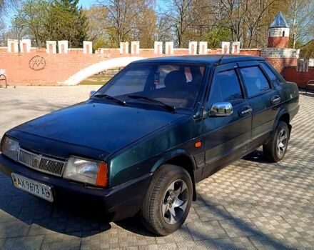 Зелений ВАЗ 21099, об'ємом двигуна 15 л та пробігом 50 тис. км за 1400 $, фото 3 на Automoto.ua