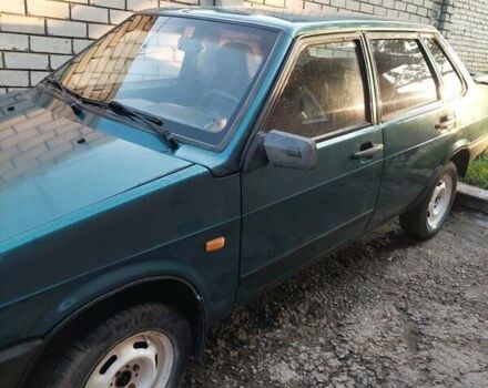 Зеленый ВАЗ 21099, объемом двигателя 1.6 л и пробегом 200 тыс. км за 1250 $, фото 2 на Automoto.ua