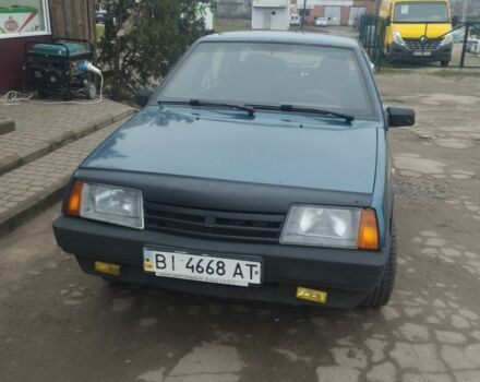 Зеленый ВАЗ 21099, объемом двигателя 1.5 л и пробегом 200 тыс. км за 1050 $, фото 3 на Automoto.ua