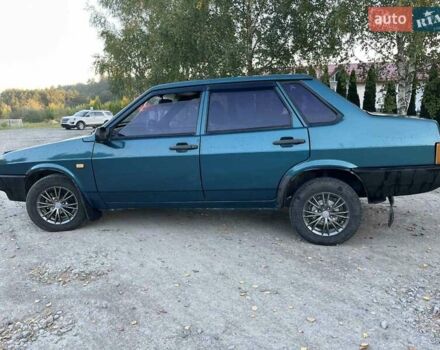 Зеленый ВАЗ 21099, объемом двигателя 1.46 л и пробегом 260 тыс. км за 1300 $, фото 9 на Automoto.ua