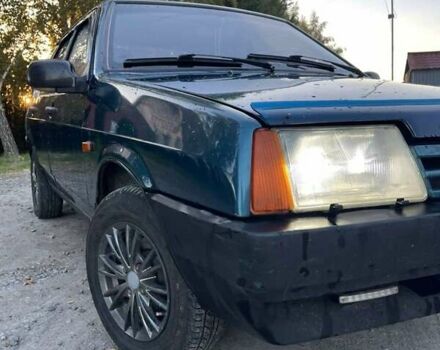 Зеленый ВАЗ 21099, объемом двигателя 1.46 л и пробегом 260 тыс. км за 1350 $, фото 1 на Automoto.ua