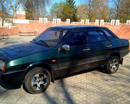 Зелений ВАЗ 21099, об'ємом двигуна 15 л та пробігом 50 тис. км за 1400 $, фото 2 на Automoto.ua