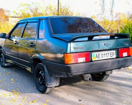 Зеленый ВАЗ 21099, объемом двигателя 1.5 л и пробегом 200 тыс. км за 950 $, фото 3 на Automoto.ua