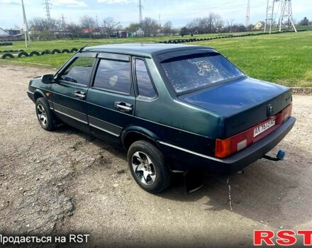 Зелений ВАЗ 21099, об'ємом двигуна 15 л та пробігом 50 тис. км за 1400 $, фото 1 на Automoto.ua