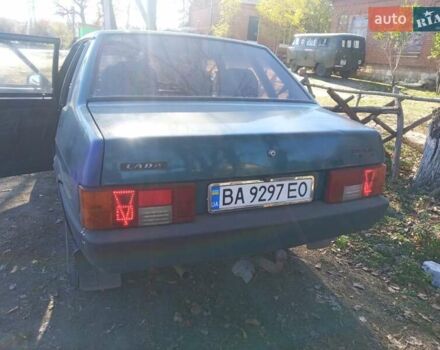 Зеленый ВАЗ 21099, объемом двигателя 1.5 л и пробегом 106 тыс. км за 1750 $, фото 3 на Automoto.ua