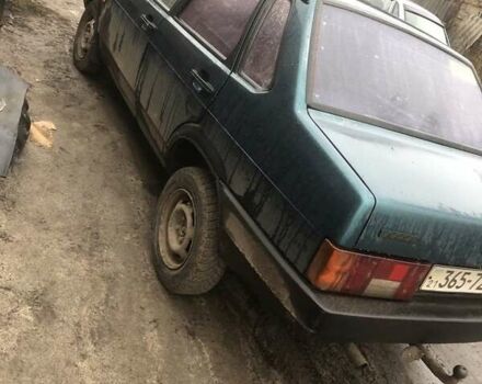 Зеленый ВАЗ 21099, объемом двигателя 0 л и пробегом 235 тыс. км за 1350 $, фото 4 на Automoto.ua