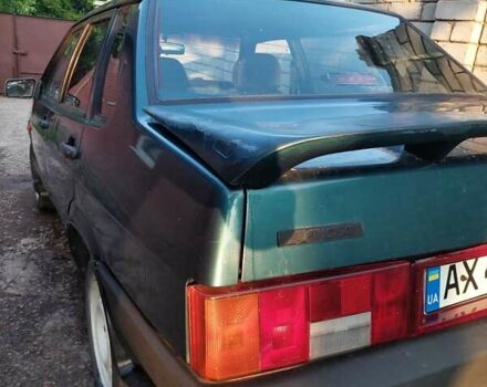 Зеленый ВАЗ 21099, объемом двигателя 1.6 л и пробегом 200 тыс. км за 1250 $, фото 1 на Automoto.ua