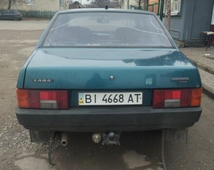 Зеленый ВАЗ 21099, объемом двигателя 1.5 л и пробегом 200 тыс. км за 1050 $, фото 5 на Automoto.ua