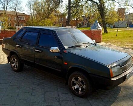 Зелений ВАЗ 21099, об'ємом двигуна 15 л та пробігом 50 тис. км за 1400 $, фото 8 на Automoto.ua