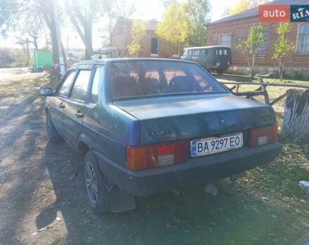Зеленый ВАЗ 21099, объемом двигателя 1.5 л и пробегом 106 тыс. км за 1750 $, фото 2 на Automoto.ua