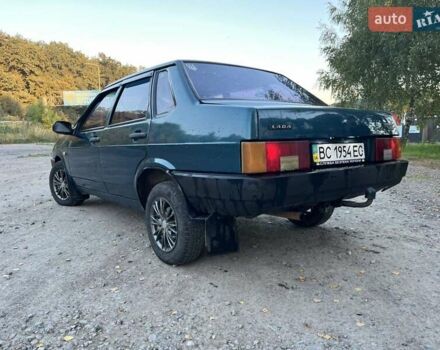 Зеленый ВАЗ 21099, объемом двигателя 1.46 л и пробегом 260 тыс. км за 1350 $, фото 16 на Automoto.ua