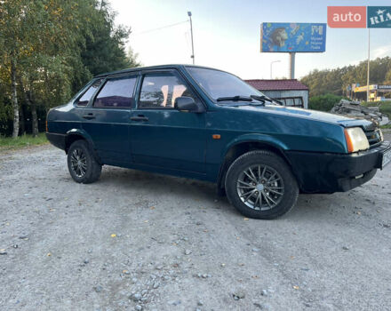 Зеленый ВАЗ 21099, объемом двигателя 1.46 л и пробегом 296 тыс. км за 1200 $, фото 6 на Automoto.ua
