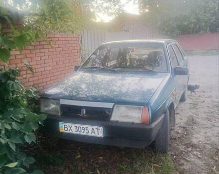 Зеленый ВАЗ 21099, объемом двигателя 1.5 л и пробегом 230 тыс. км за 1100 $, фото 10 на Automoto.ua