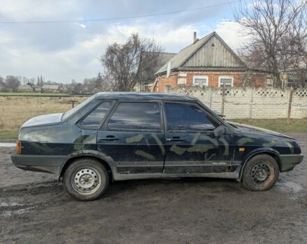 Зеленый ВАЗ 21099, объемом двигателя 1.5 л и пробегом 1000 тыс. км за 410 $, фото 2 на Automoto.ua