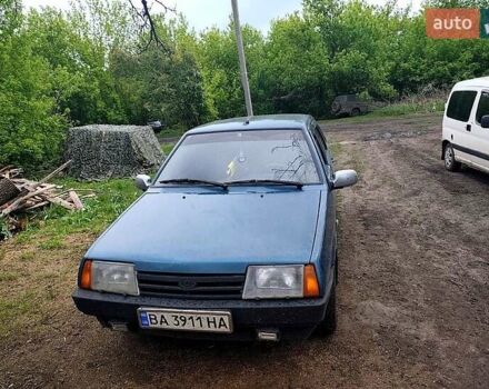 Зеленый ВАЗ 21099, объемом двигателя 1.5 л и пробегом 368 тыс. км за 1180 $, фото 1 на Automoto.ua