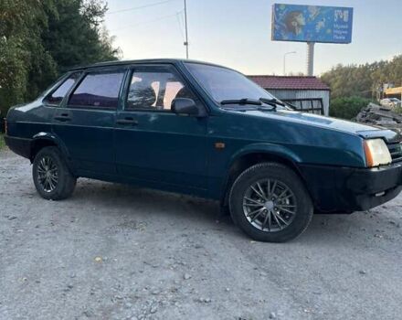 Зелений ВАЗ 21099, об'ємом двигуна 1.46 л та пробігом 260 тис. км за 1300 $, фото 3 на Automoto.ua