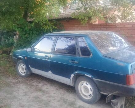 Зелений ВАЗ 21099, об'ємом двигуна 1.5 л та пробігом 2 тис. км за 1100 $, фото 1 на Automoto.ua