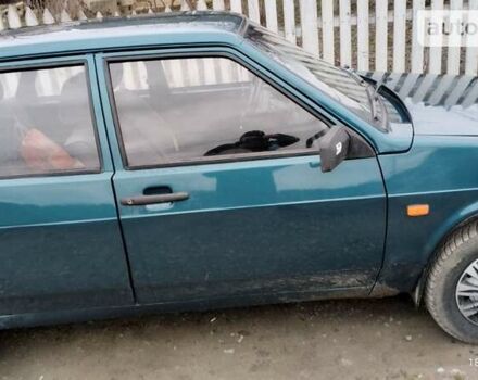 Зеленый ВАЗ 21099, объемом двигателя 1.5 л и пробегом 267 тыс. км за 1400 $, фото 3 на Automoto.ua