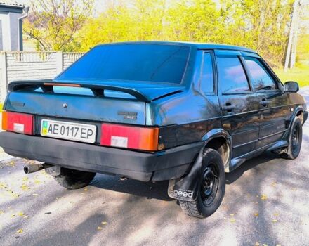 Зеленый ВАЗ 21099, объемом двигателя 1.5 л и пробегом 200 тыс. км за 950 $, фото 2 на Automoto.ua