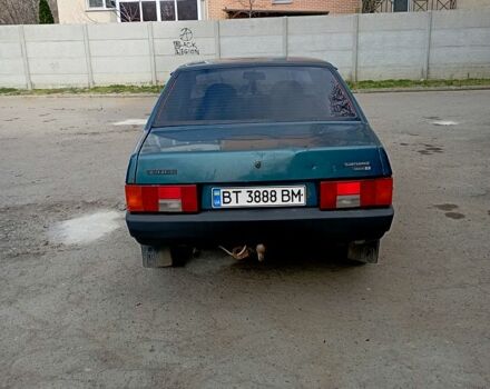 Зеленый ВАЗ 21099, объемом двигателя 1.5 л и пробегом 123 тыс. км за 1000 $, фото 5 на Automoto.ua