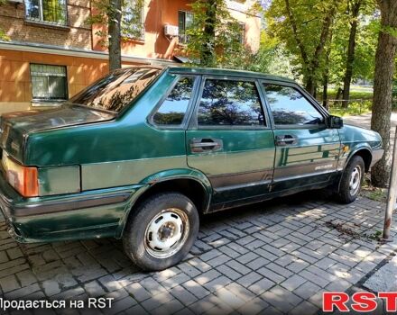Зеленый ВАЗ 21099, объемом двигателя 1.5 л и пробегом 206 тыс. км за 1400 $, фото 3 на Automoto.ua