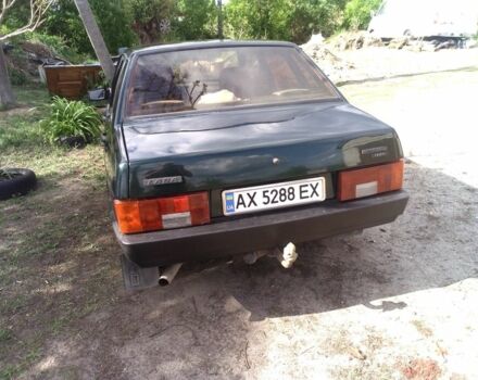 Зеленый ВАЗ 21099, объемом двигателя 1.5 л и пробегом 200 тыс. км за 1500 $, фото 2 на Automoto.ua
